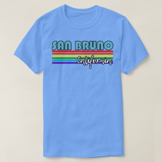 サンカリフォルニアプライドサンLGBTギフトLGBTQサポート Tシャツ (デザイン正面)