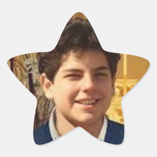 サンカルロアクチュスステッカー 星シール (正面)