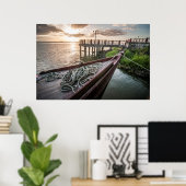 サンカルロス波止場 ポスター (ホームオフィス)