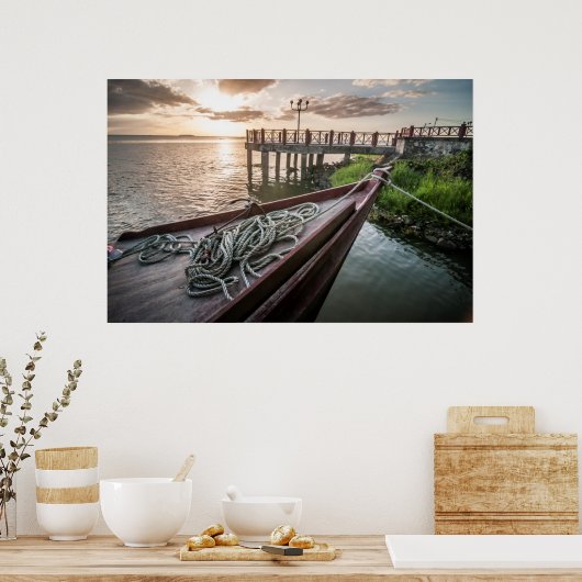 サンカルロス波止場 ポスター (キッチン)