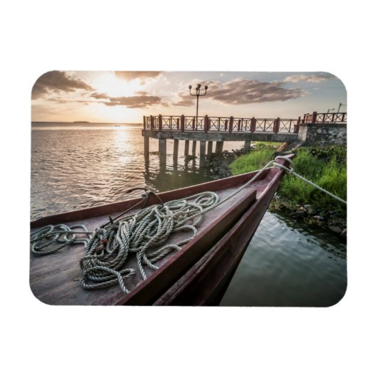 サンカルロス波止場 マグネット (横)