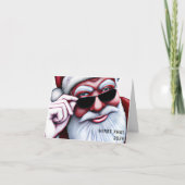 サンガおもしろいスクールスのサンタクロース シーズンカード (正面)