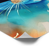 サンガおもしろいラスの猫 ポスター (角)