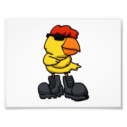 サンガカッコいいラスのシック |背景色 フォトプリント            (正面)