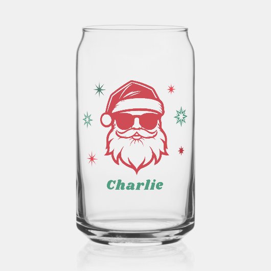 サンガクールスレトロスター名前をカスタムする ガラス缶 (正面)