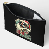 サンガクールス付きおもしろいサンタクロース – Ho-ho-ho アクセサリーポーチ (見開き)