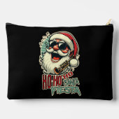 サンガクールス付きおもしろいサンタクロース – Ho-ho-ho アクセサリーポーチ (裏面)