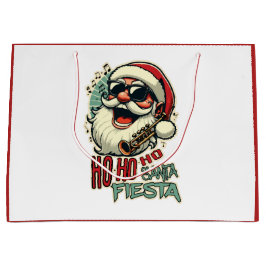サンガクールス付きおもしろいサンタクロース – Ho-ho-ho ラージペーパーバッグ