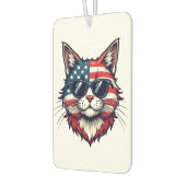 サンガクールラスとスマイルを着た愛猫 カーエアーフレッシュナー (左)