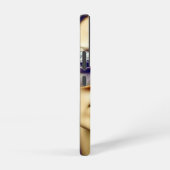 サンガクールラスに映る女性 SAMSUNG GALAXYケース (右側面)