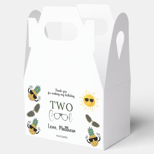 サンガクールラスのフルーツ2回目の誕生日 フェイバーボックス (オープン)