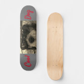 サンガクールラス付き犬 スケートボード (正面)