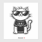 サンガクールースステッカー付きワールド猫 シール (シート)