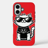 サンガクールースレッドの世界猫 Case-Mate iPhoneケース (裏面)