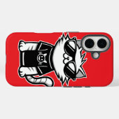 サンガクールースレッドの世界猫 Case-Mate iPhoneケース (裏面 (横))