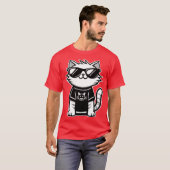 サンガクールースレッドの世界猫 Tシャツ (正面フル)