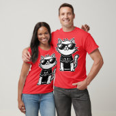 サンガクールースレッドの世界猫 Tシャツ (ユニセックス)