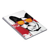 サンガフランスのラスのブルドッグ ノートブック (右側)