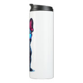 サンガフランスのラスを着たブルドッグサイエンスフィクションクール タンブラー (回転右)