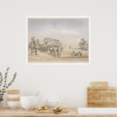 サンガブリエルの元ミッション(1318) ポスター (キッチン)