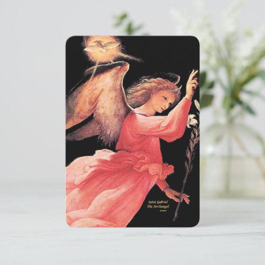 サンガブリエルザアーチャンエルウィズ祈りの言葉 エンクロージャーカード (スタンド正面)