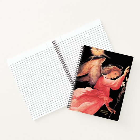 サンガブリエルザアーチャンエルウィズ祈りの言葉 ノートブック (内部)