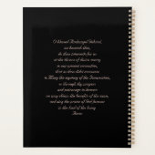 サンガブリエルザアーチャンエルウィズ祈りの言葉 プランナー手帳 (裏面)