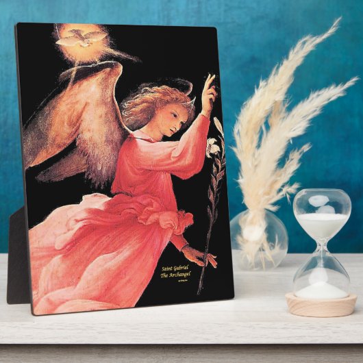 サンガブリエルザアーチャンゲル フォトプラーク (側面)