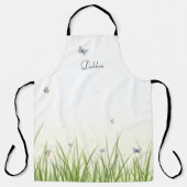 サンガーデナーパーソナライズされた蝶 エプロン (正面)