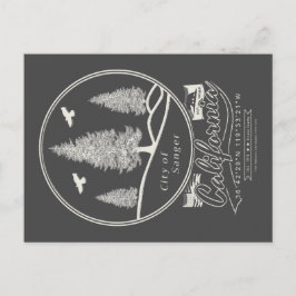 サンガーフレスノカリフォルニア ポストカード