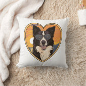 サンガ縁どスでコリー クッション (ブランケット)