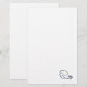 サンガ間抜けスを着たシロクマ 便箋 (正面/裏面)