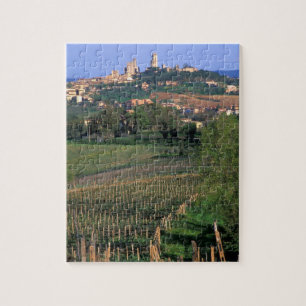 サンガ・ミッレーナーノの村はなだらかな丘陵に位置し ジグソーパズル
