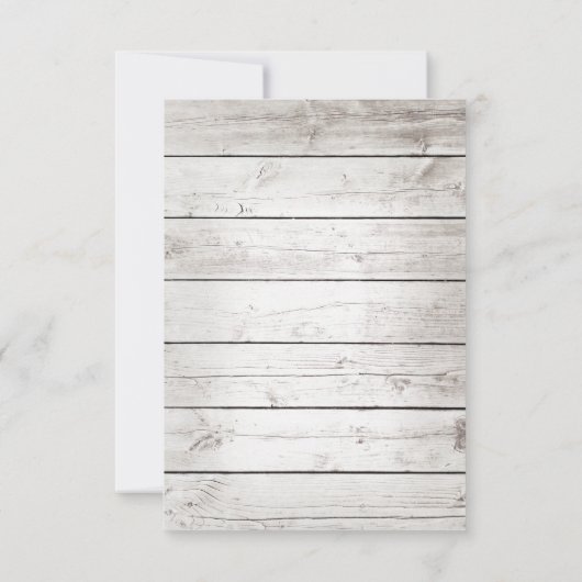 サンキスされたサンディサントーズサルティキスRSVP 出欠カード (裏面)