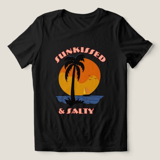 サンキスと塩辛Tシャツ トライブレンドＴシャツ (デザイン正面)