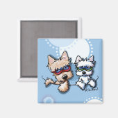 サンキスのテリア磁石 マグネット (正面/裏面)