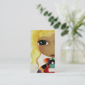 サンキスケーキマザーハウスキーピングビジネスカード 名刺 (スタンド正面)