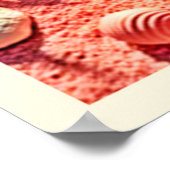 サンキスビーチシェルデザイン ポスター (角)