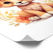 サンキスライオンカブ子供部屋キッズ ポスター (角)