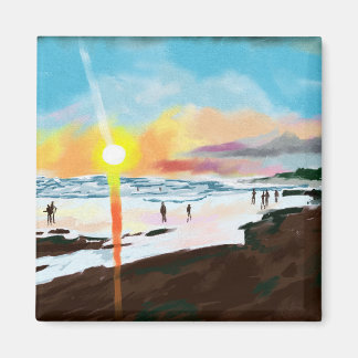 サンキス付きショアーズ：夕べ調和 マグネット