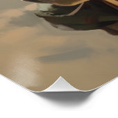 サンキス式サドル：女性のカーボーイウォールアート ポスター (コーナー)