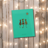 サンキス猫トリオパーソナライズされたプランナー プランナー手帳