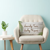 サンキス砂利足指の塩辛いキス枕 ランバークッション (椅子)