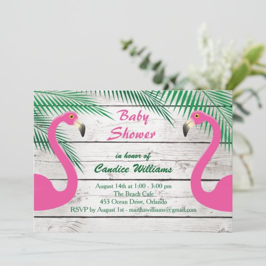 サンキス赤ちゃんシャワー招待状 招待状 (スタンド正面)