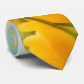 サンキス黄色のチューリップ男性のネクタイ ネクタイ (ロール)