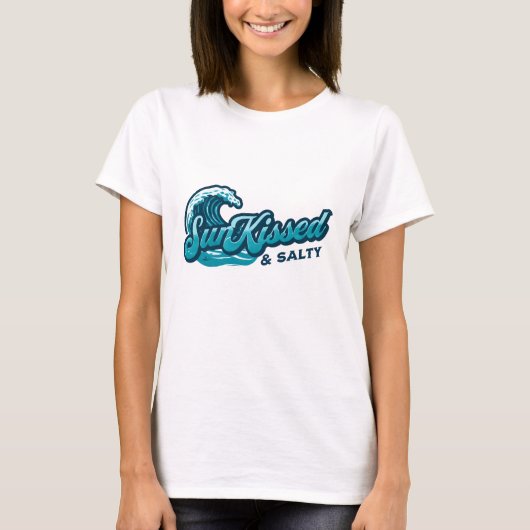 サンキス&サルティシーサイドデザイン Tシャツ (正面)