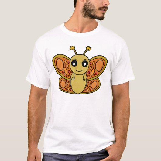 サンキチビバタフライ Tシャツ (正面)