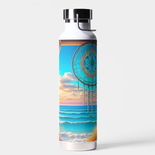 サンキャッチャー付きウィンドウの海 ウォーターボトル (左面)