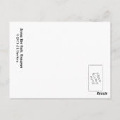 サンキュア鳥 ポストカード (裏面)