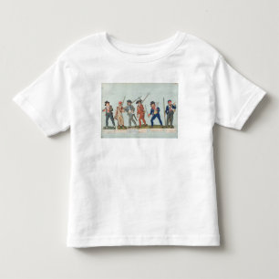 サンキュロット照明彼のパイプ トドラーTシャツ